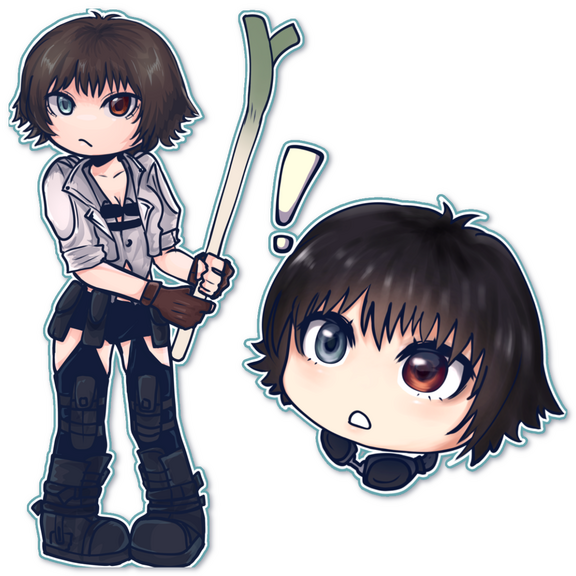 Lady from DMC5 Fanart [sample]